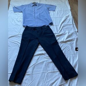 Dress Shirt and Pants sold together as set. Both in good clean condition.